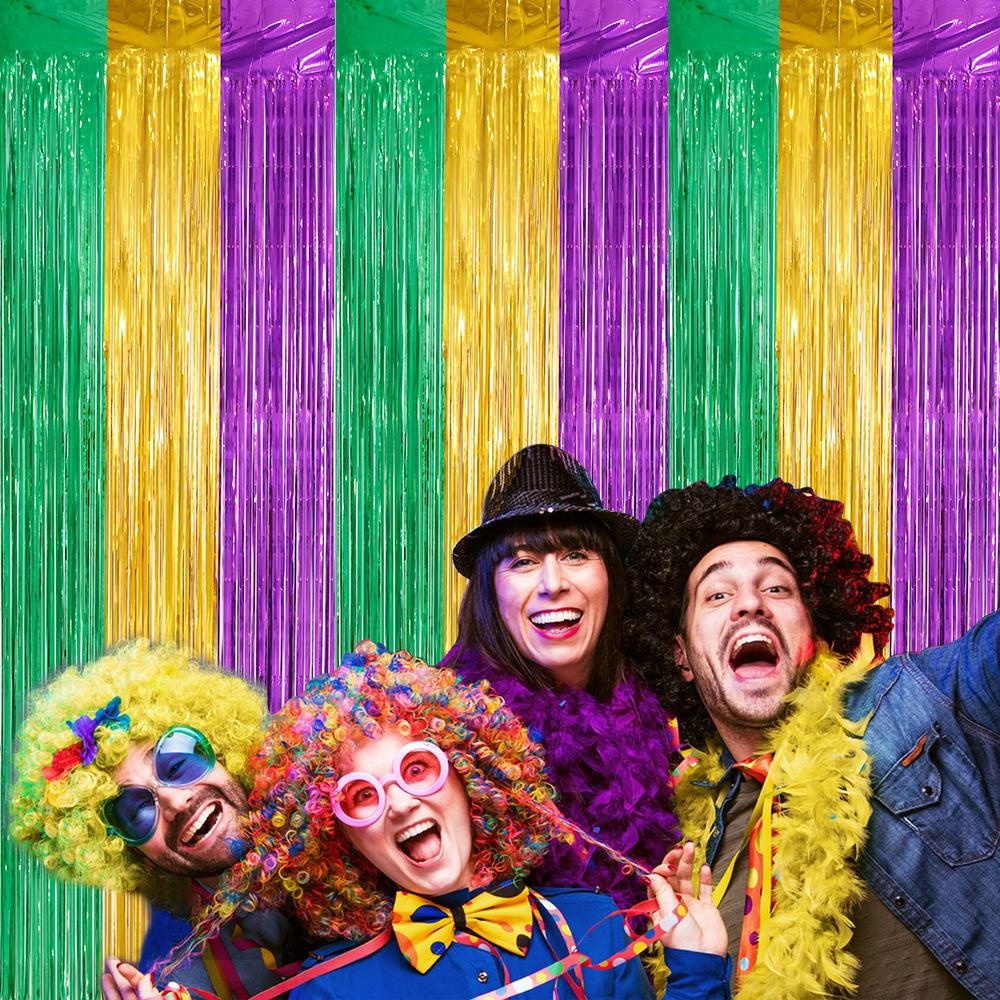 Feestachtergrond Fringe Tinsel - Tinsel Garland Decoration recensie en prijs