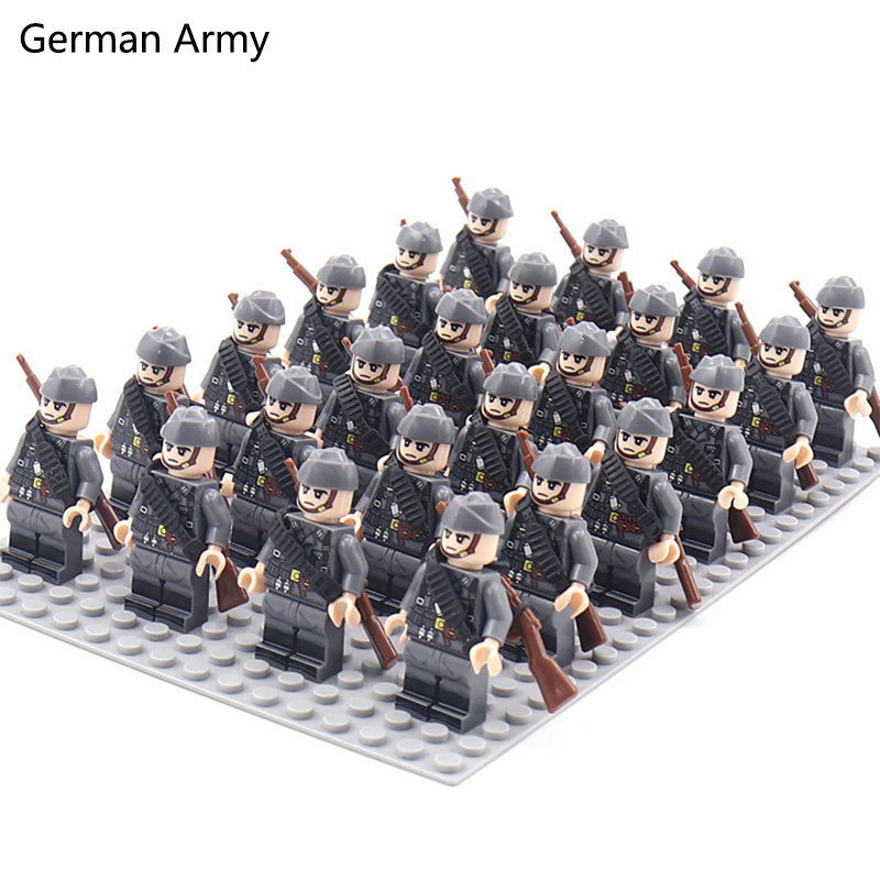 WW2 24 stks/partij Militaire S - Lego Set Creator recensie en prijs