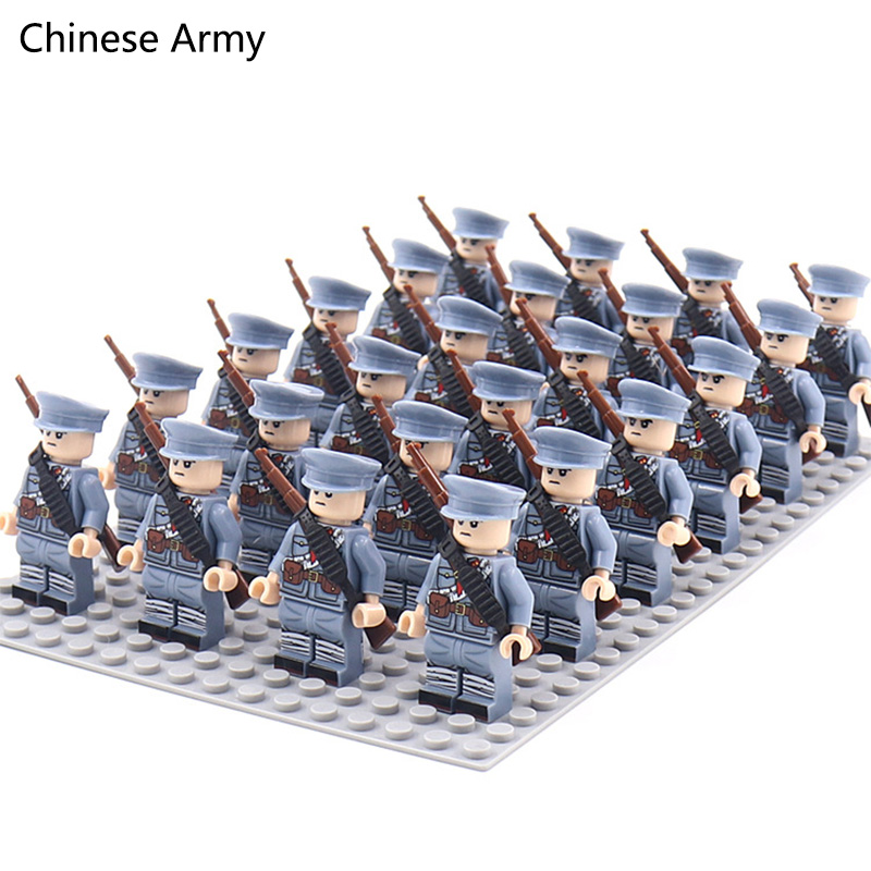 WW2 24 stks/partij Militaire S - Lego Set Creator recensie en prijs