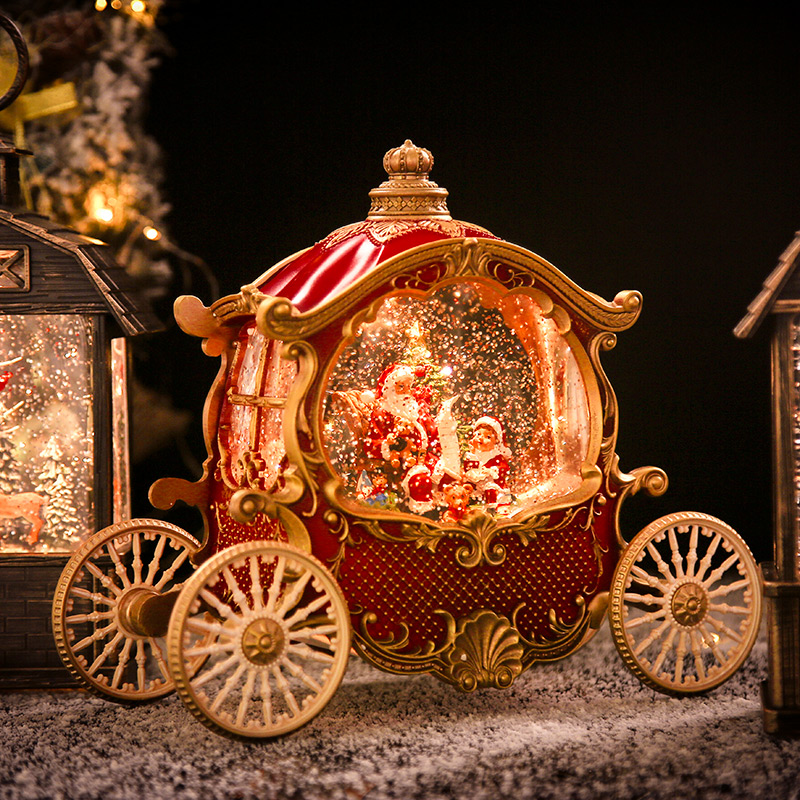 Kerstboom Sneeuwbol Muziekdoos - Snow Globe Musical recensie en prijs