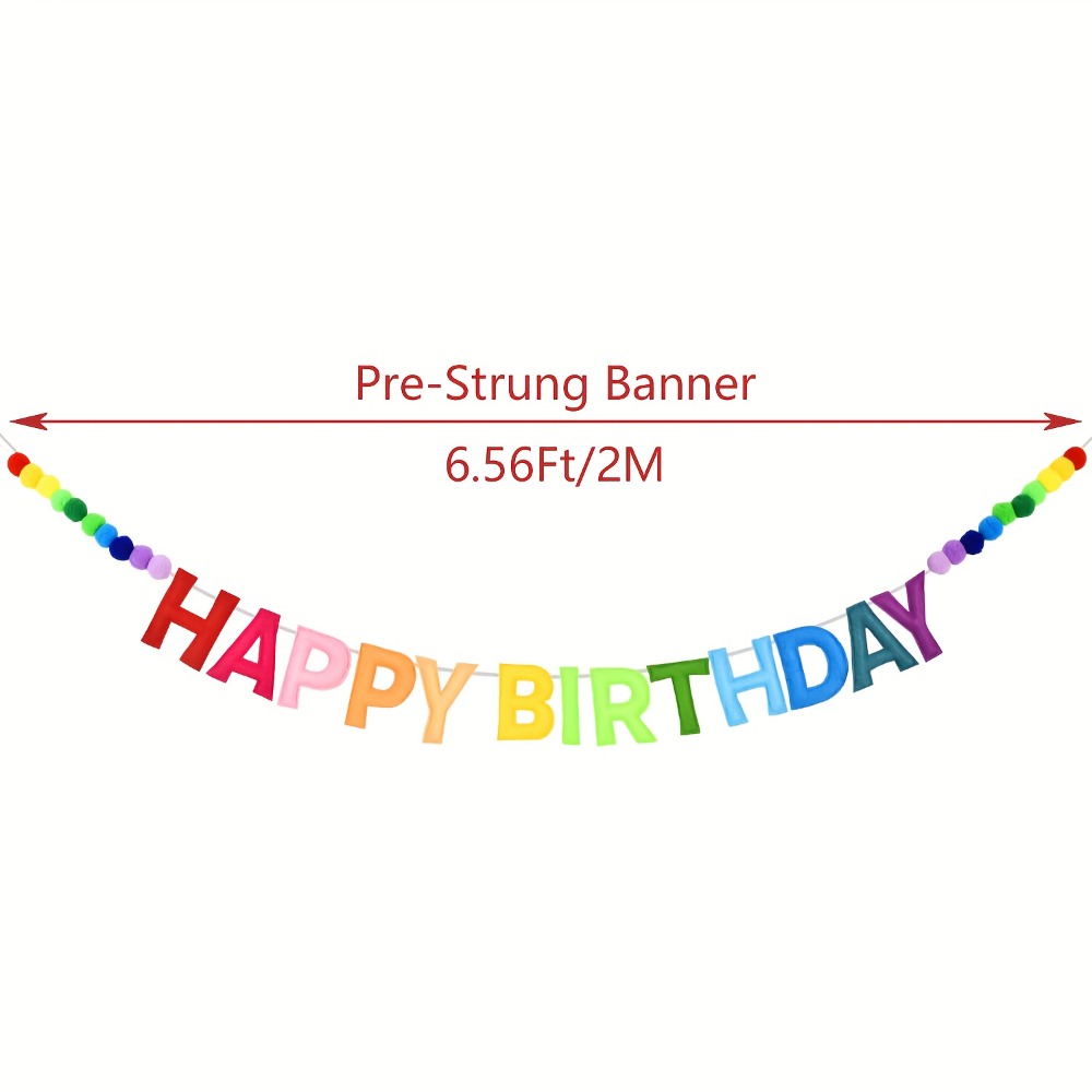 29 stuks (1 banner + 28 pompon - Ornament Ball Set recensie en prijs